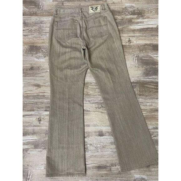 American Living Classic Bootcut Jeans Beige Brown Women’s Sz 6 - Picture 5 of 7